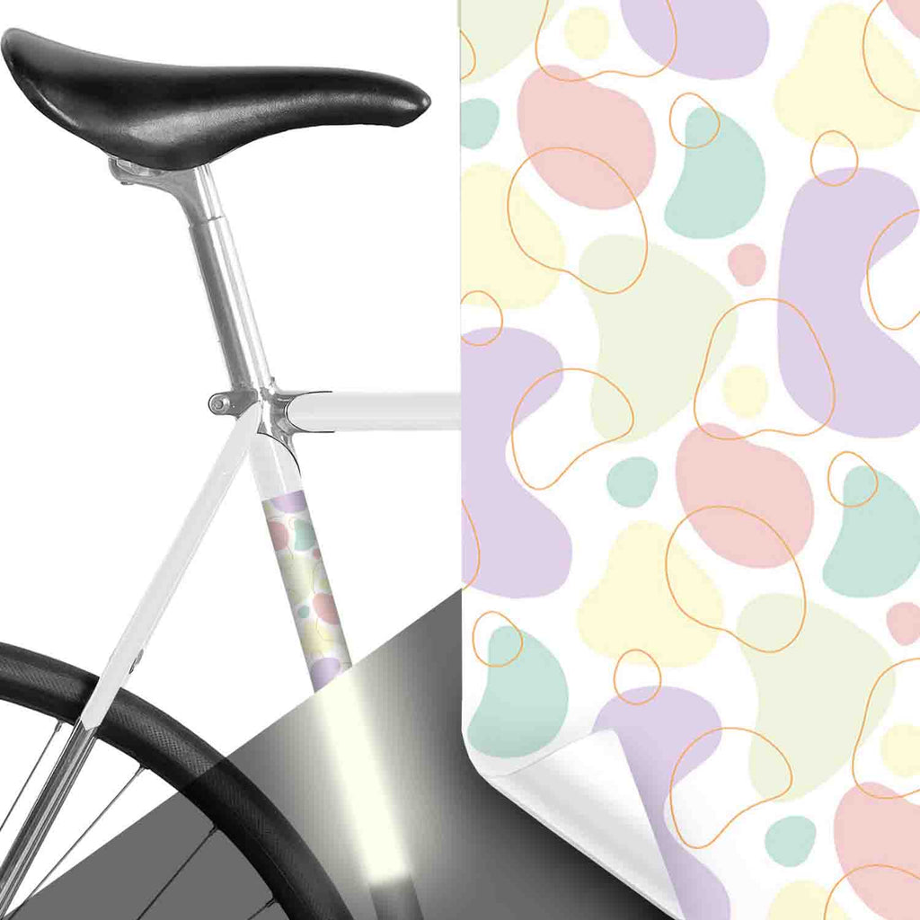 fahrradfolie-abstract-organic-shapes-pastel