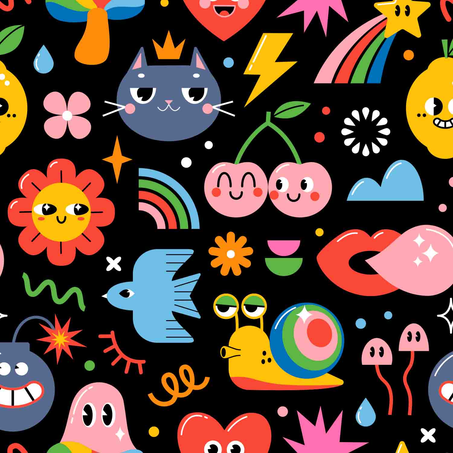 mooxibike-fahrradfolie-comic-friedenstaube-regenbogen-fahrrad-muster