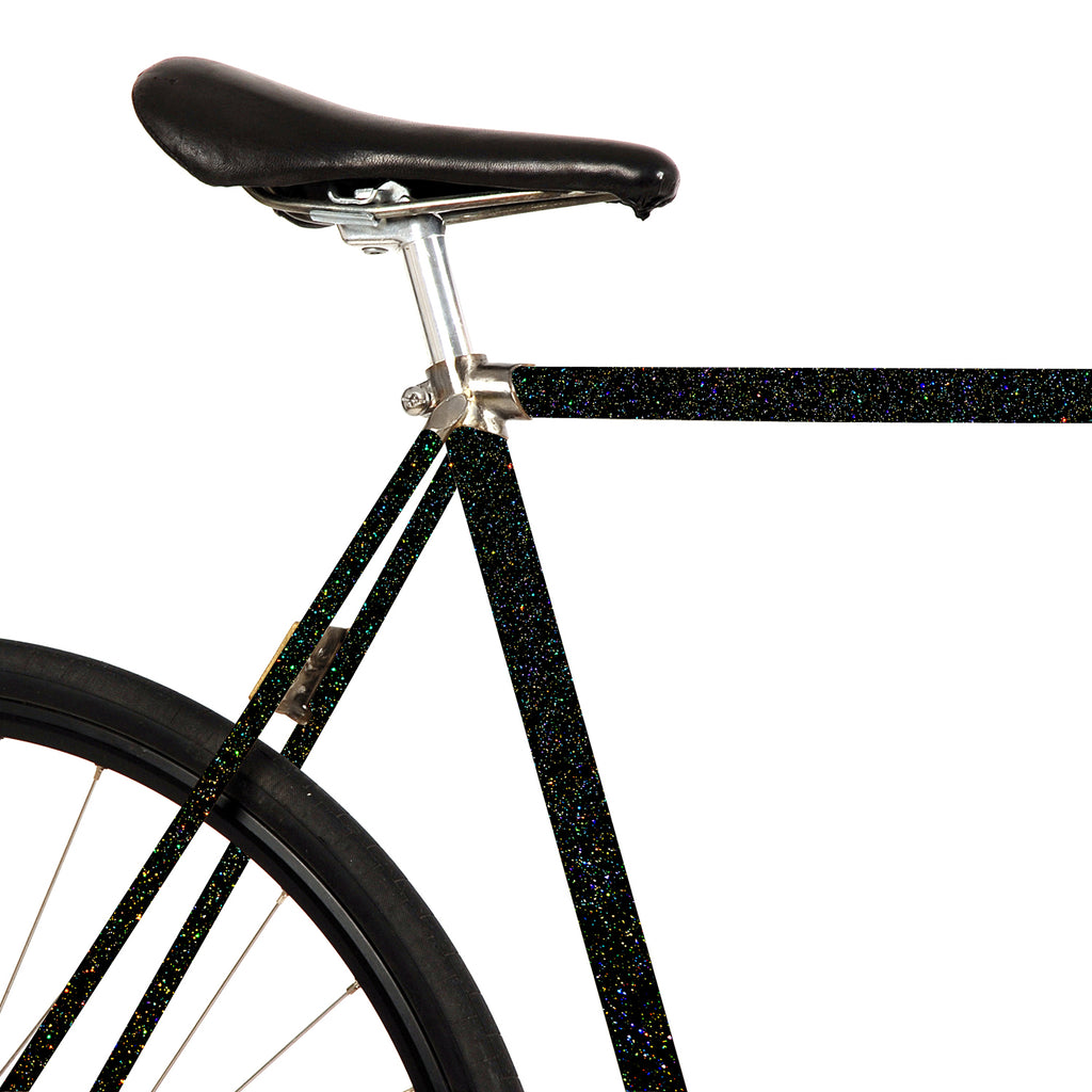    mooxibike-fahrradfolie-galaxy-black-glitzer-glossy-uni-rennrad