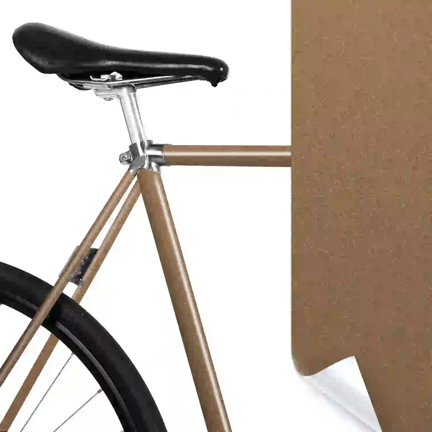 MOOXIBIKE Rahmenschutzfolie Set in Glossy Choco Brown Metallic – Schokobraun glänzend.
