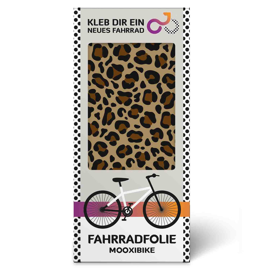  Analyzing image    mooxibike-fahrradfolie-leopard-animal-print-leo-verpackung