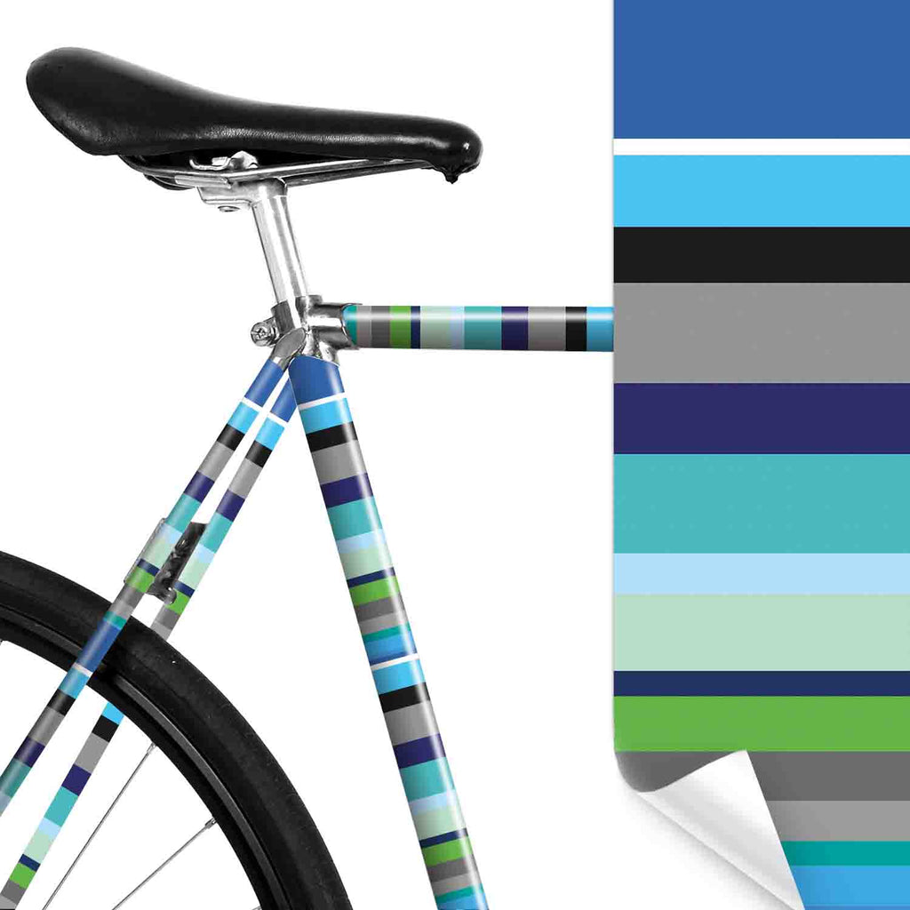 mooxibike-fahrradfolie-streifen-blau-gruen-stripes-smith-muster-fahrrad