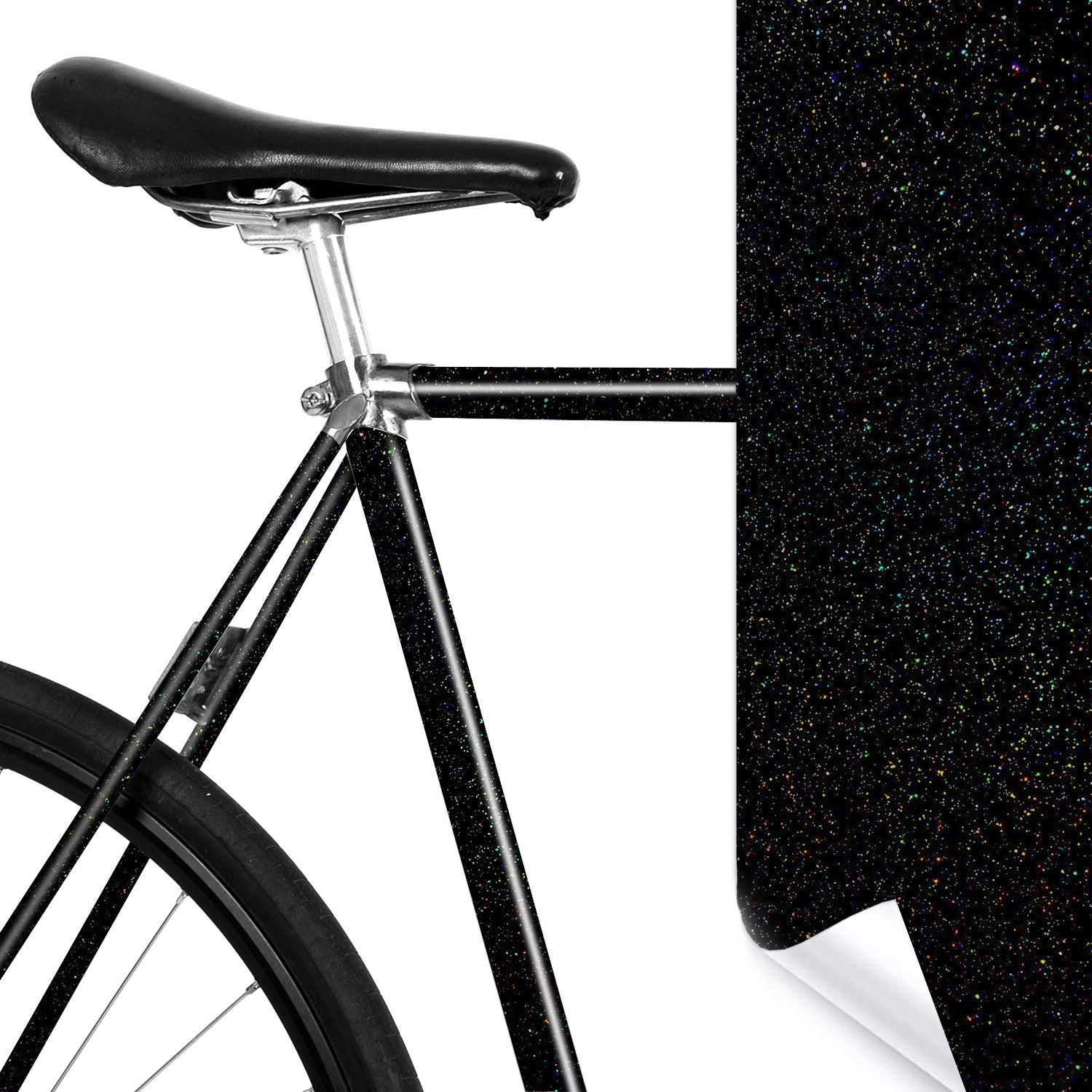 mooxibike-fahrradfolie-galaxy-black-glitzer-glossy-uni-rennrad-farbe