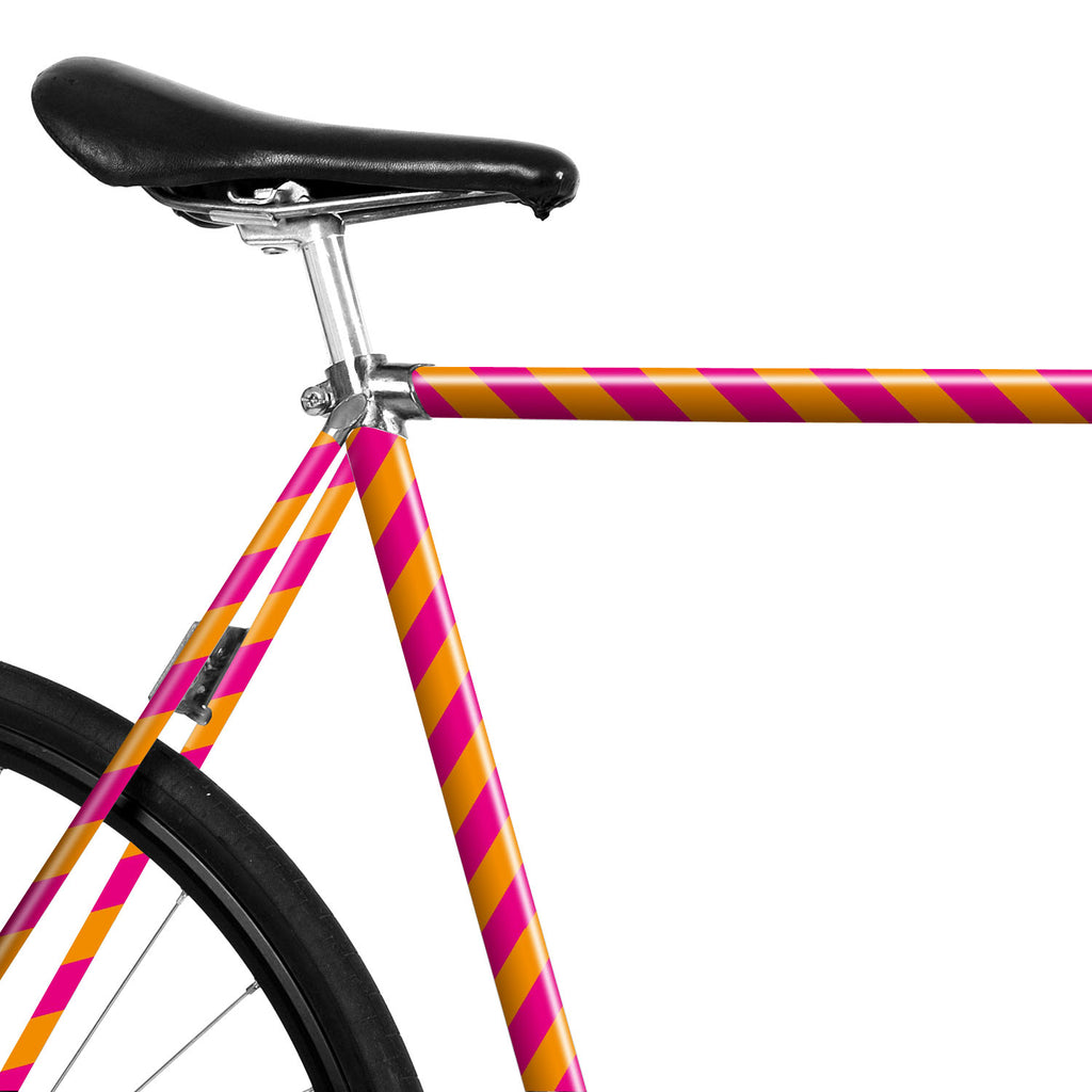    mooxibike-fahrradfolie-candy-zuckerstange-pastel-orange-pink-fahrrad