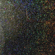 Glossy Galaxy Black - Glitzer Schwarz Glanz Rahmenschutzfolie - Mini / schwarz