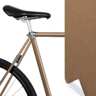 MOOXIBIKE Rahmenschutzfolie Set in Glossy Choco Brown Metallic – Schokobraun glänzend.