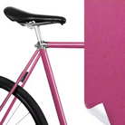 MOOXIBIKE Rahmenschutzfolie Set in Glossy Soft Magenta Metallic – Himbeerrot glänzend.