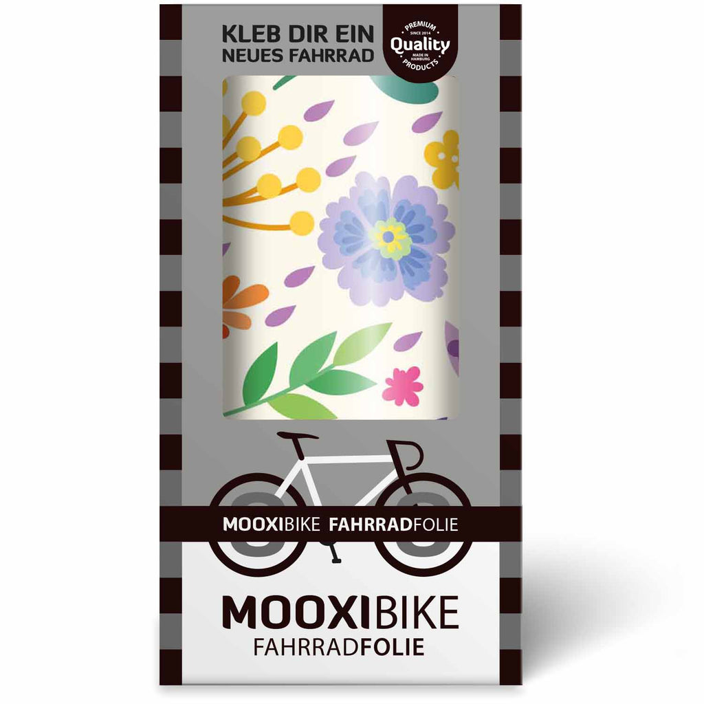    mooxibike-fahrradfolie-spring-flower-pastel-fruehling-blumen-beige-verpackung-muster