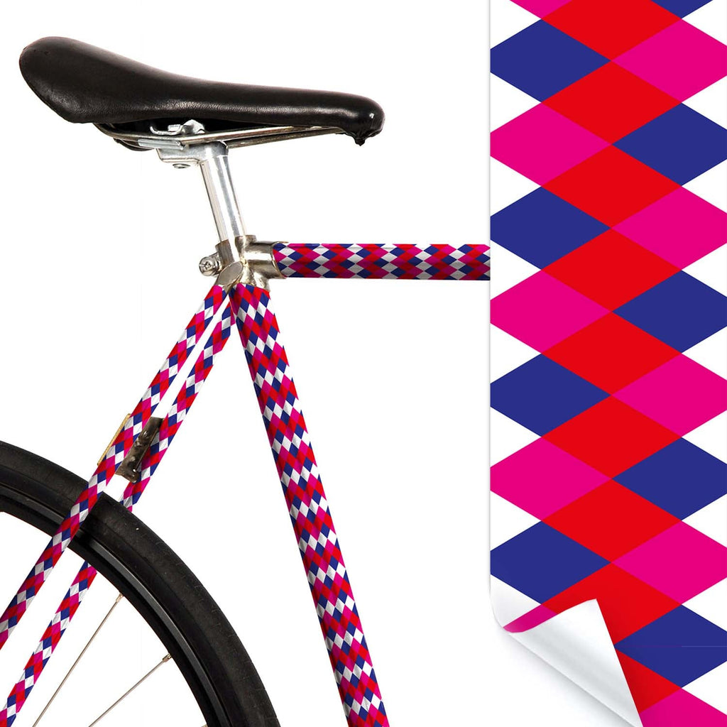 mooxibike-fahrradfolie-harlekin-heights-bunt-clown-grafisch-80er-rennrad
