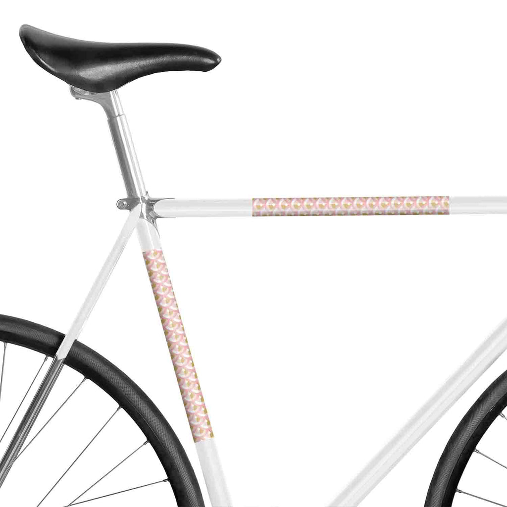 mooxibike-fahrradfolie-panel-art-deco-rose-rosa-trendy-muster-grafic-reflex-fahrrad-weiss