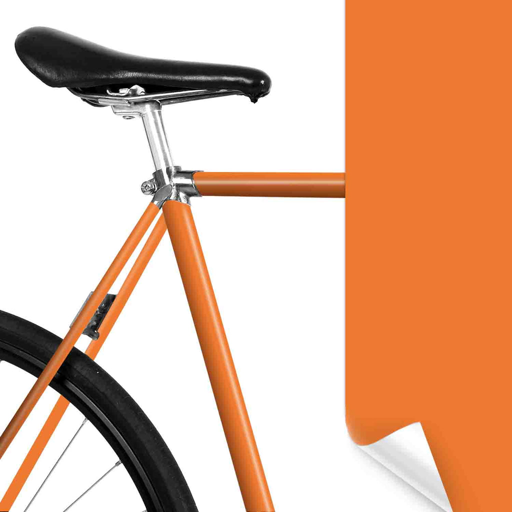 mooxibike-fahrradfolie-smooth-orange-knallig-matt-rennrad