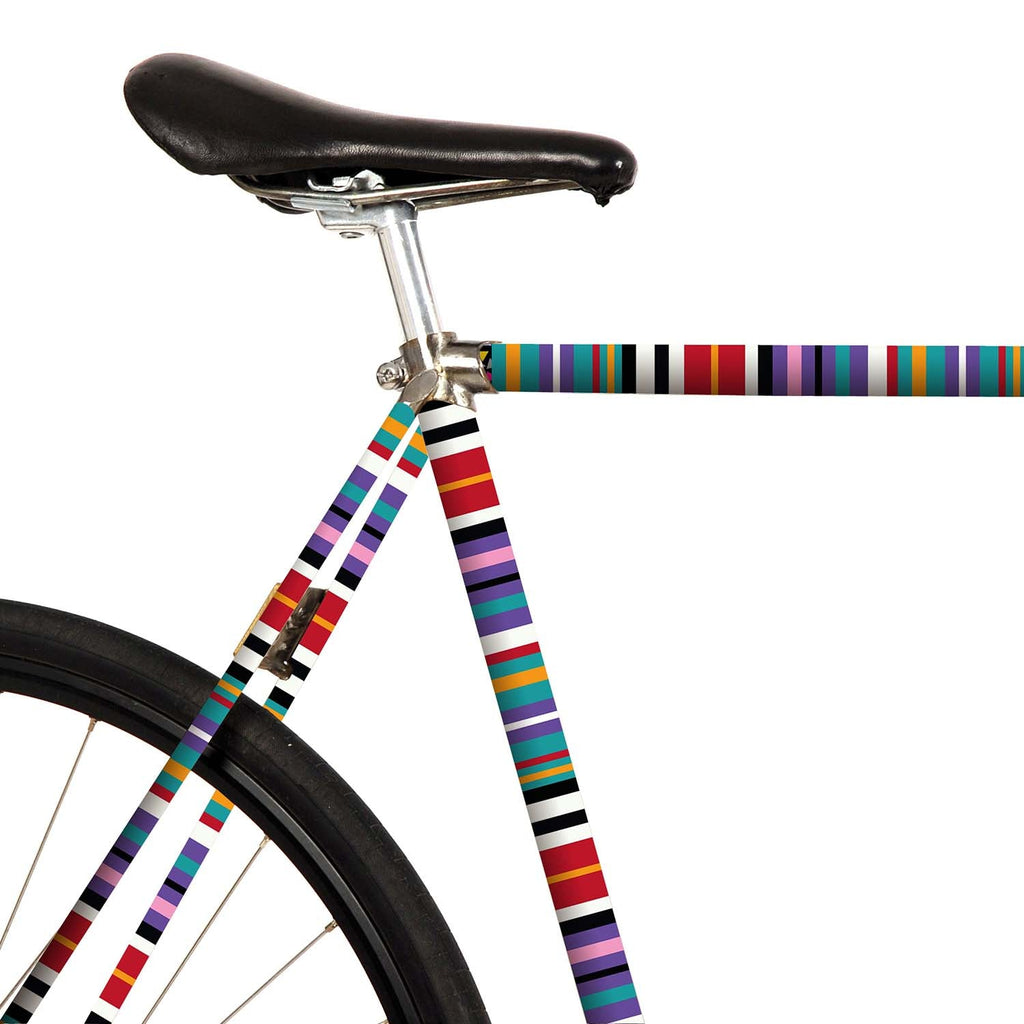 mooxibike-fahrradfolie-streifen-mint-bunt-stripes-rennrad